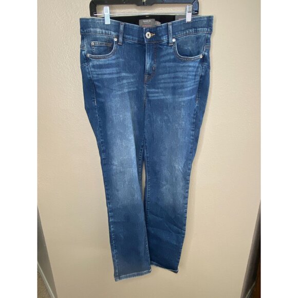 NWT Torrid Womens Bombshell Straight Premium Stretch Jeans 16R Denim Medium wash - Picture 1 of 10